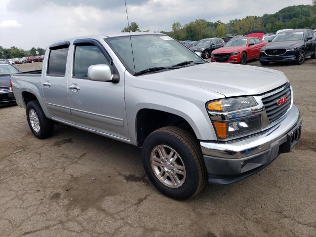 1GTH6MFE5B8114883 - 2011 GMC CANYON SLE SILVER photo 4