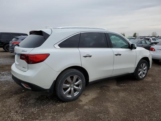 5FRYD4H87EB501290 - 2014 ACURA MDX ADVANCE WHITE photo 3