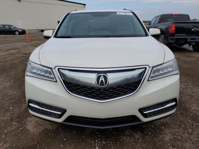 5FRYD4H87EB501290 - 2014 ACURA MDX ADVANCE WHITE photo 5