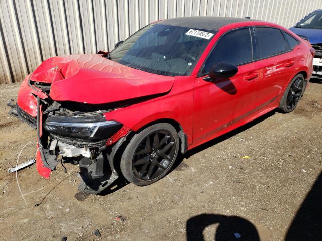 2HGFE2F5XNH515036 - 2022 HONDA CIVIC SPORT წითელი ფოტო 1