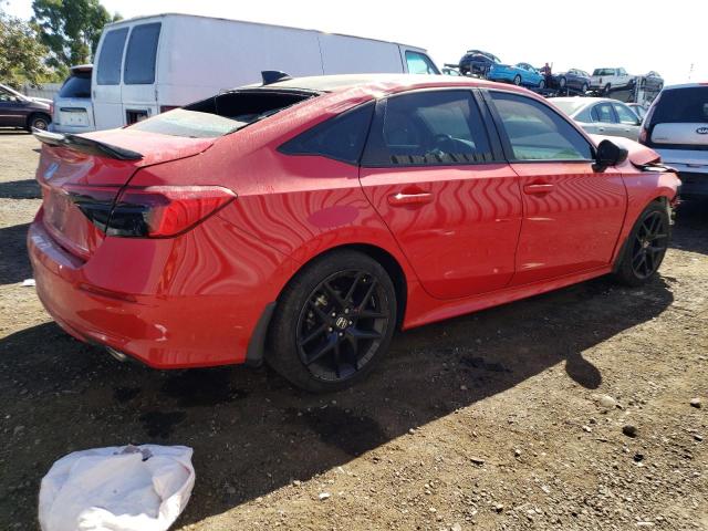 2HGFE2F5XNH515036 - 2022 HONDA CIVIC SPORT წითელი ფოტო 3