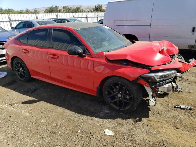 2HGFE2F5XNH515036 - 2022 HONDA CIVIC SPORT წითელი ფოტო 4