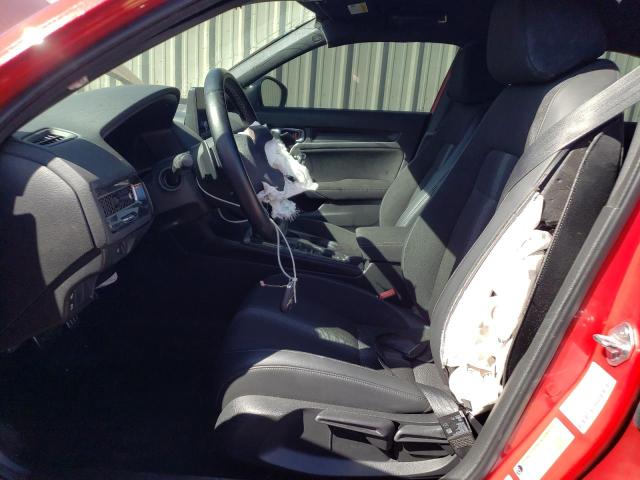 2HGFE2F5XNH515036 - 2022 HONDA CIVIC SPORT წითელი ფოტო 7