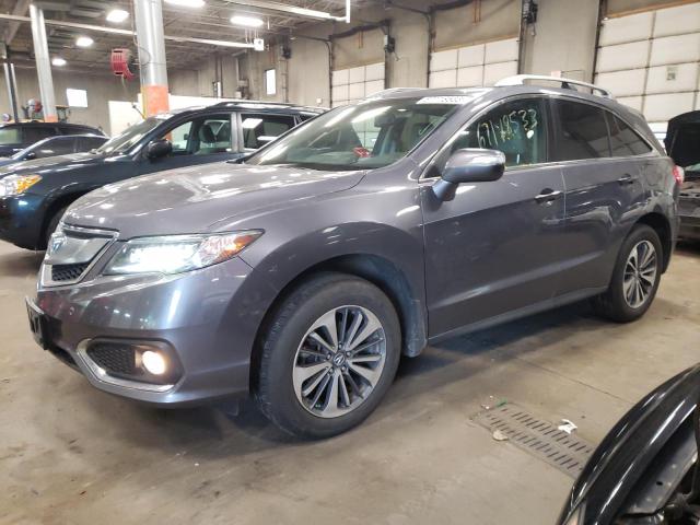 5J8TB4H7XHL031929 - 2017 ACURA RDX ADVANCE GRAY photo 1