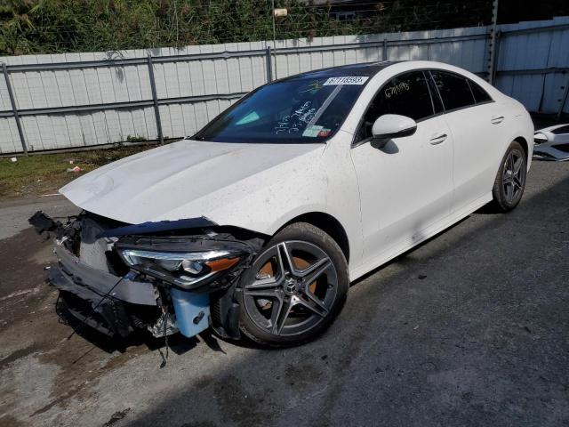 W1K5J4HB5PN337802 - 2023 MERCEDES-BENZ CLA 250 4MATIC WHITE photo 1