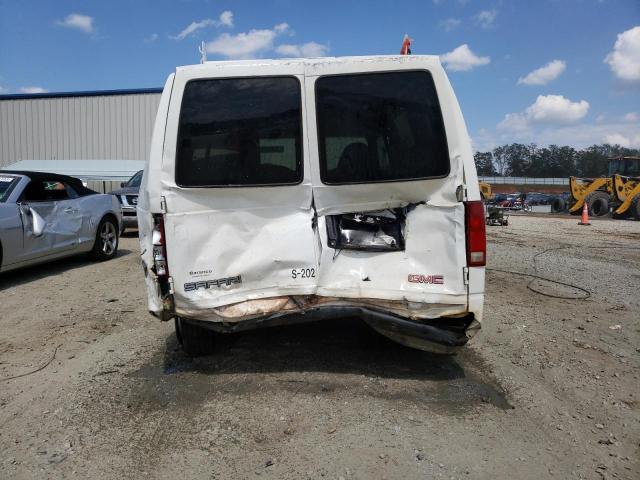 1GTDM19X02B508343 - 2002 GMC SAFARI XT WHITE photo 6