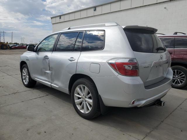 JTEEW44A782024354 - 2008 TOYOTA HIGHLANDER HYBRID LIMITED SILVER photo 2