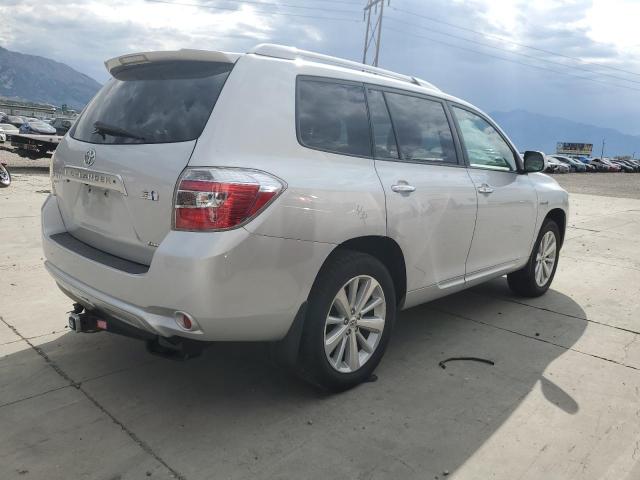 JTEEW44A782024354 - 2008 TOYOTA HIGHLANDER HYBRID LIMITED SILVER photo 3