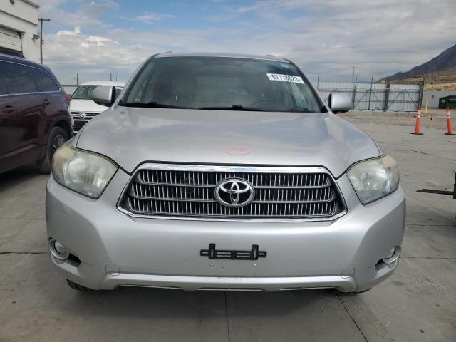 JTEEW44A782024354 - 2008 TOYOTA HIGHLANDER HYBRID LIMITED SILVER photo 5