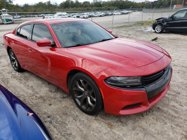 2C3CDXHG5FH852431 - 2015 DODGE CHARGER SXT RED photo 4