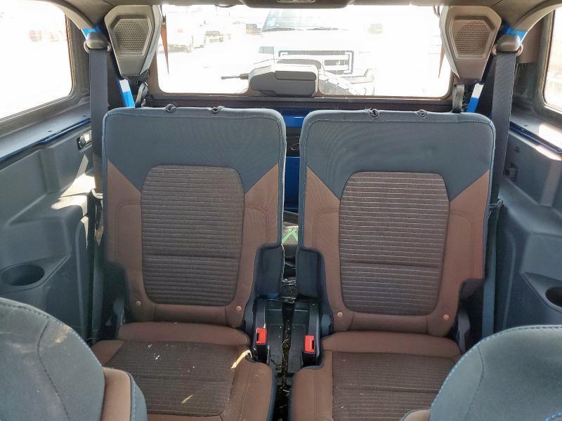 1FMDE5CPXPLB59184 - 2023 FORD BRONCO BASE BLUE photo 10