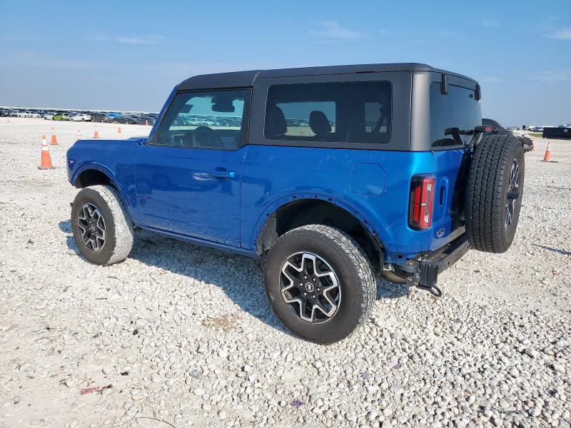 1FMDE5CPXPLB59184 - 2023 FORD BRONCO BASE BLUE photo 2