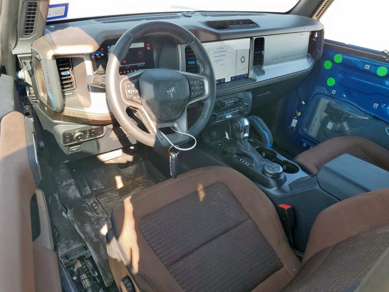 1FMDE5CPXPLB59184 - 2023 FORD BRONCO BASE BLUE photo 8