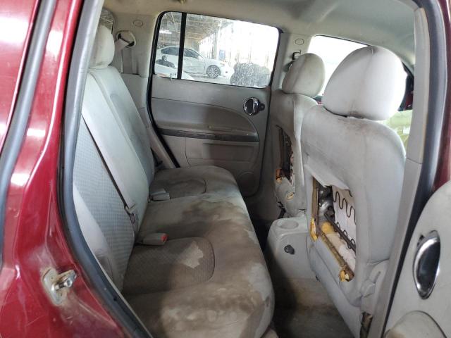 3GNDA13D67S616766 - 2007 CHEVROLET HHR LS MAROON photo 10