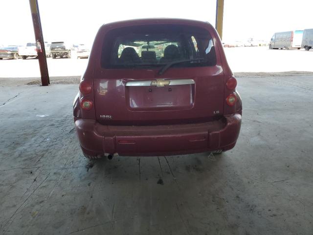 3GNDA13D67S616766 - 2007 CHEVROLET HHR LS MAROON photo 6