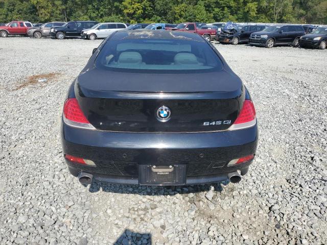 WBAEH73435CF95194 - 2005 BMW 645CI CI AUTOMATIC BLACK photo 6