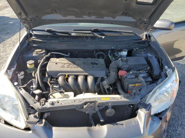 2T1KR32E95C415744 - 2005 TOYOTA COROLLA MA XR GRAY photo 12