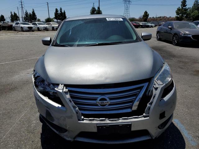 3N1AB7AP1EY224073 - 2014 NISSAN SENTRA S GRAY photo 5