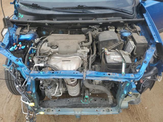 2T3BFREV2HW598664 - 2017 TOYOTA RAV4 LE 蓝色 照片 12