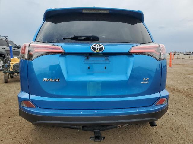 2T3BFREV2HW598664 - 2017 TOYOTA RAV4 LE 蓝色 照片 6