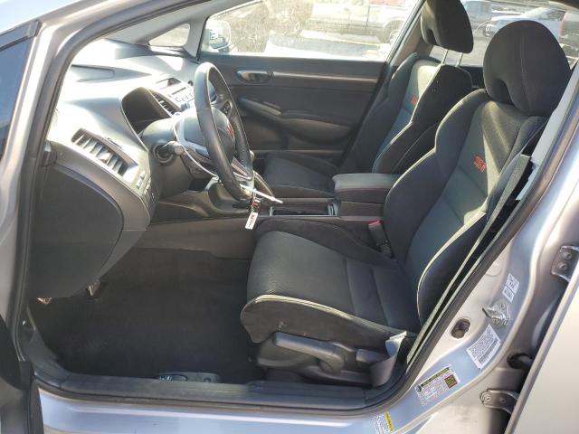 2HGFA55518H711658 - 2008 HONDA CIVIC SI SILVER photo 7