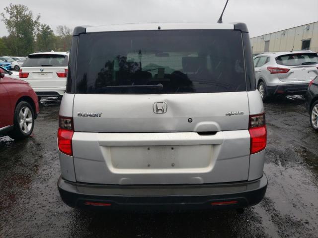 5J6YH2H34BL000553 - 2011 HONDA ELEMENT LX GRAY photo 6