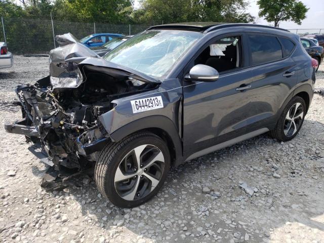 KM8J3CA24JU617615 - 2018 HYUNDAI TUCSON VALUE BLACK photo 1