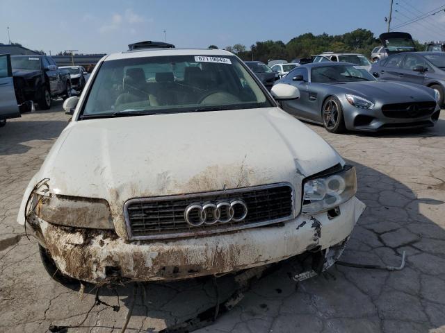 WAUJC68E45A125001 - 2005 AUDI A4 1.8T WHITE photo 5