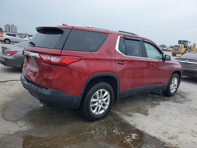 1GNERGKW1JJ248671 - 2018 CHEVROLET TRAVERSE LT RED photo 3