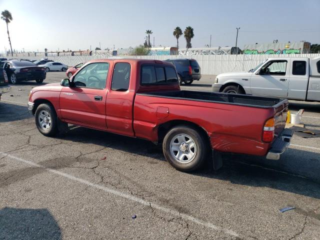 5TEVL52N04Z421998 - 2004 TOYOTA TACOMA XTRACAB RED photo 2