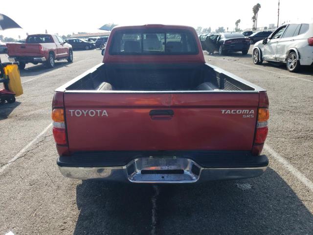 5TEVL52N04Z421998 - 2004 TOYOTA TACOMA XTRACAB RED photo 6