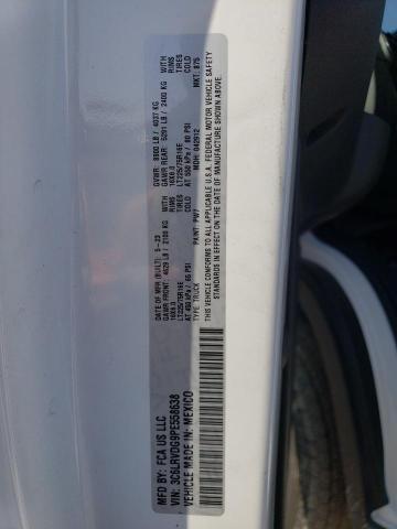 3C6LRVDG9PE558638 - 2023 RAM PROMASTER 2500 HIGH Ақ фото 12