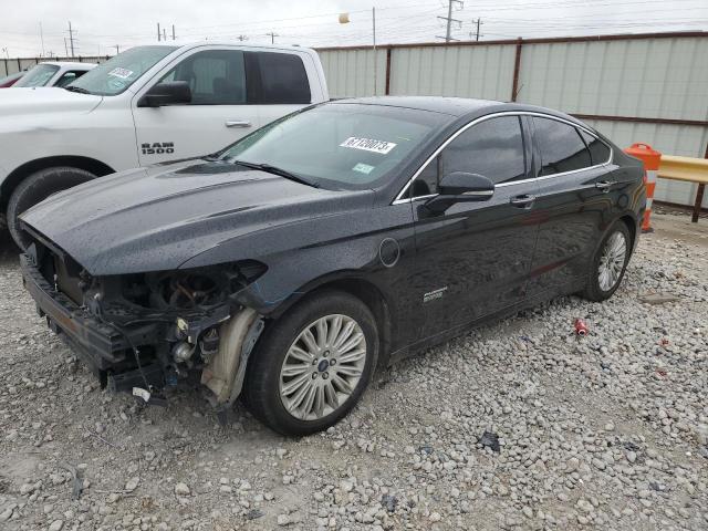 3FA6P0SUXDR365688 - 2013 FORD FUSION TITANIUM PHEV BLACK photo 1