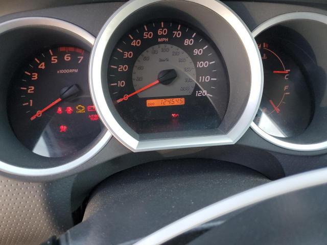 5TEUU42N16Z261491 - 2006 TOYOTA TACOMA ACCESS CAB შავი ფოტო 9