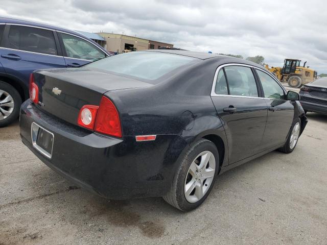 1G1ZA5EU5CF298777 - 2012 CHEVROLET MALIBU LS BLACK photo 3