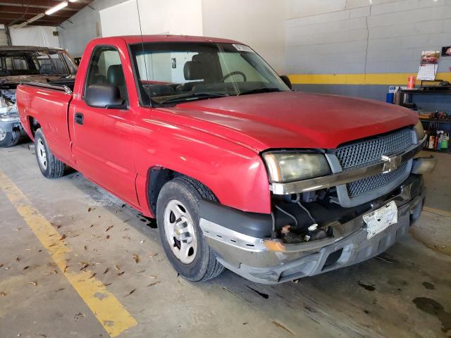 1GCEC14X63Z324287 - 2003 CHEVROLET silverado C1500 RED photo 1