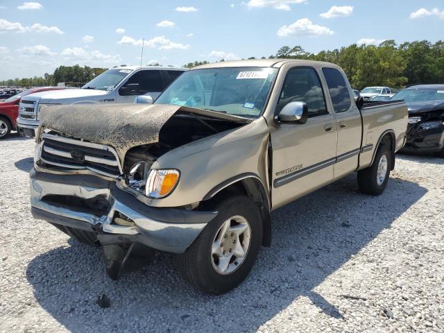 5TBRT341X2S256741 - 2002 TOYOTA TUNDRA ACCESS CAB ოქროსფერი ფოტო 1