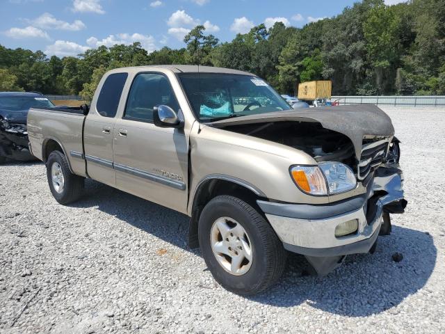 5TBRT341X2S256741 - 2002 TOYOTA TUNDRA ACCESS CAB ოქროსფერი ფოტო 4