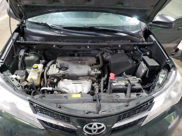 JTMBFREV6DD019702 - 2013 TOYOTA RAV4 LE GREEN photo 12