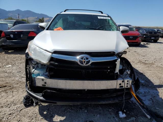 5TDJKRFH7GS257549 - 2016 TOYOTA HIGHLANDER XLE WHITE photo 5