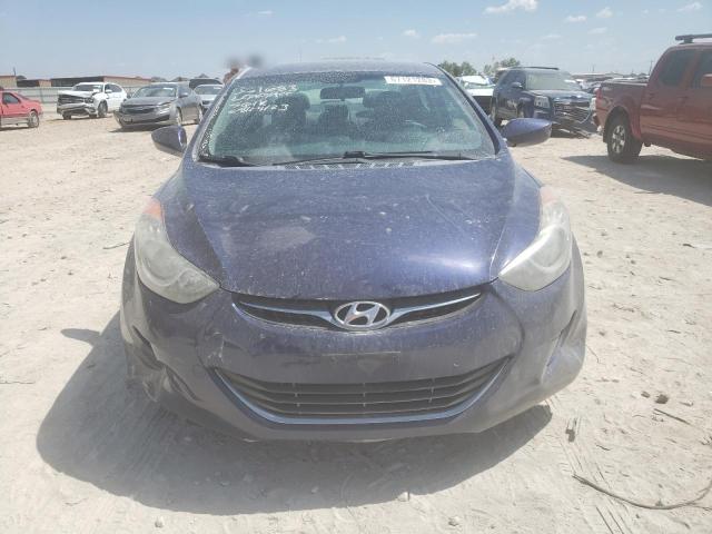 5NPDH4AE4DH362661 - 2013 HYUNDAI ELANTRA GLS BLUE photo 5