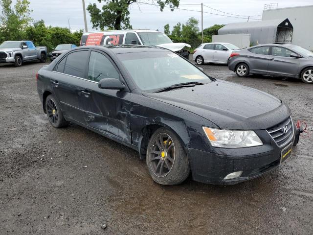 5NPET46C69H462861 - 2009 HYUNDAI SONATA GLS BLACK photo 4