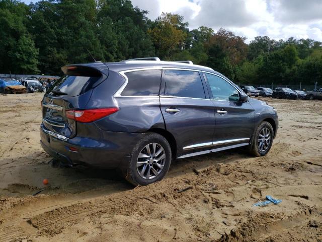 5N1CL0MM1EC529508 - 2014 INFINITI QX60 HYBRID GRAY photo 3