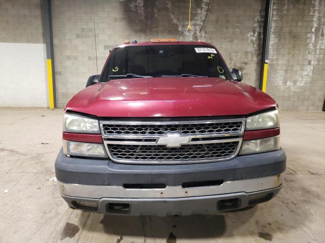 1GCJK33235F882587 - 2005 CHEVROLET SILVERADO K3500 MAROON photo 5