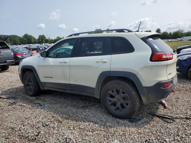 1C4PJMBB2JD610946 - 2018 JEEP CHEROKEE TRAILHAWK WHITE photo 2
