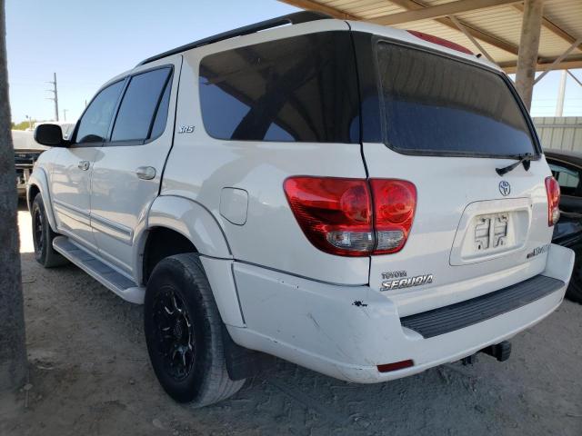 5TDBT44A35S256678 - 2005 TOYOTA SEQUOIA SR5 WHITE photo 2