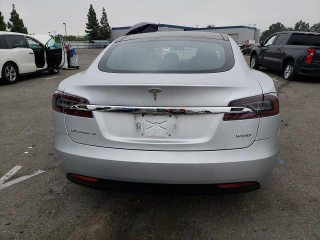 5YJSA1E21HF195481 - 2017 TESLA MODEL S Plata foto 6