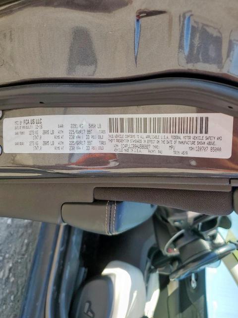 1C4PJLCB9HW586927 - 2017 JEEP CHEROKEE LATITUDE გრაფიტი ფოტო 13