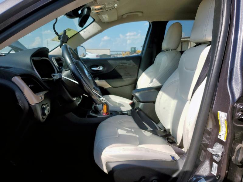 1C4PJLCB9HW586927 - 2017 JEEP CHEROKEE LATITUDE გრაფიტი ფოტო 7