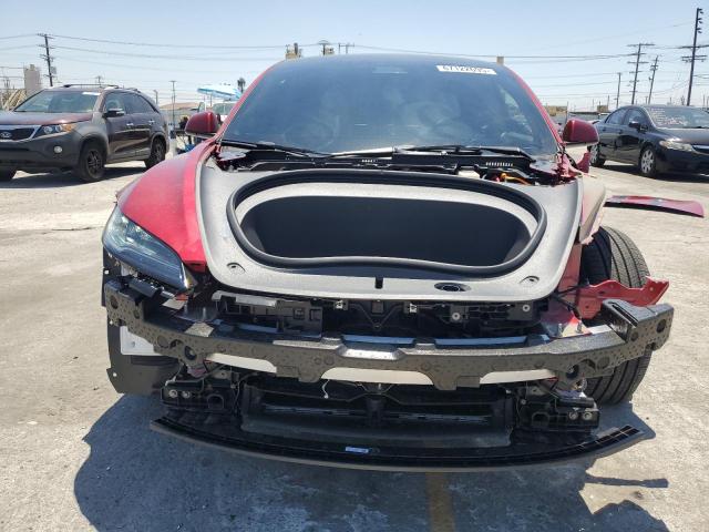 5YJ3E1EAXSF027121 - 2025 TESLA MODEL 3 RED photo 5